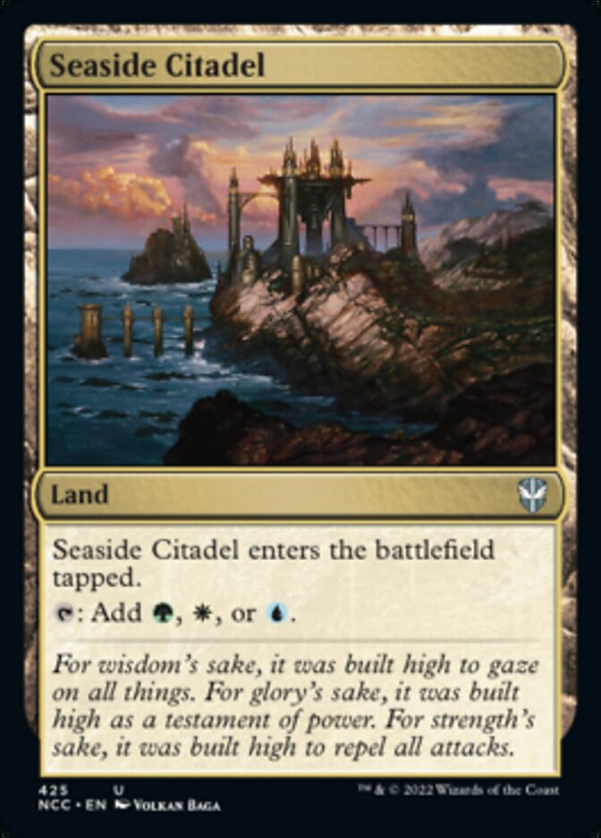 Seaside Citadel [Streets of New Capenna Commander] | Fandemonia Ltd