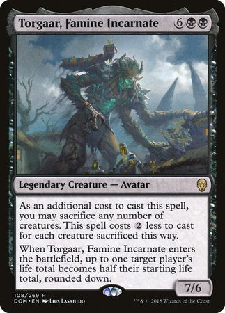 Torgaar, Famine Incarnate [Dominaria] | Fandemonia Ltd