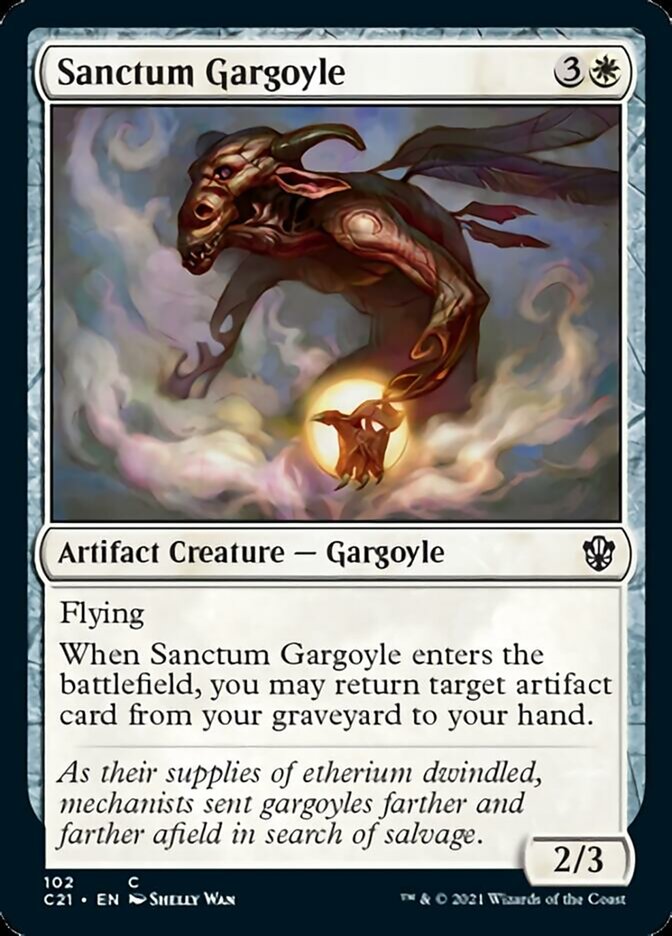 Sanctum Gargoyle [Commander 2021] | Fandemonia Ltd