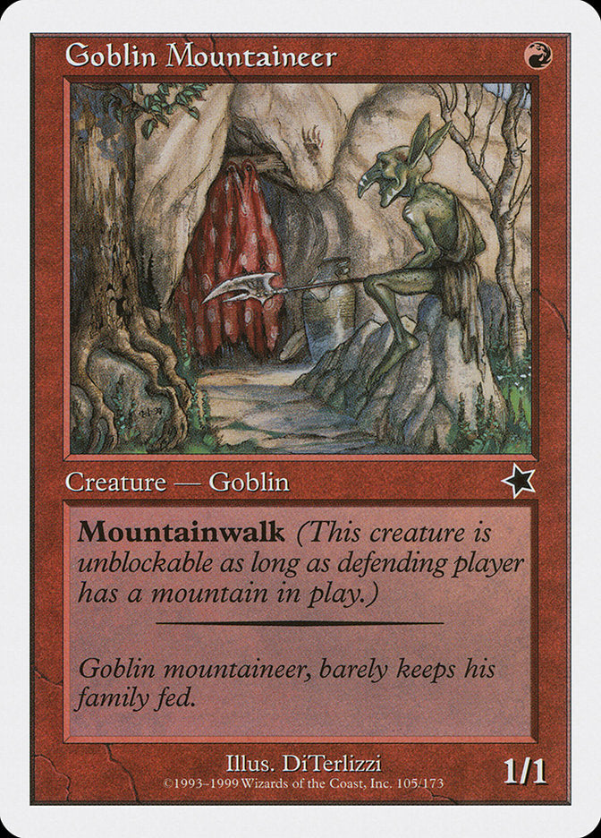 Goblin Mountaineer [Starter 1999] | Fandemonia Ltd