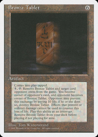 Bronze Tablet [Fourth Edition] | Fandemonia Ltd