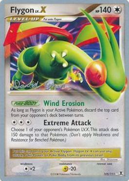 Flygon LV.X (105/111) (Stallgon - David Cohen) [World Championships 2009] | Fandemonia Ltd