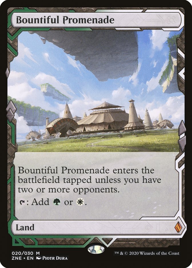 Bountiful Promenade [Zendikar Rising Expeditions] | Fandemonia Ltd