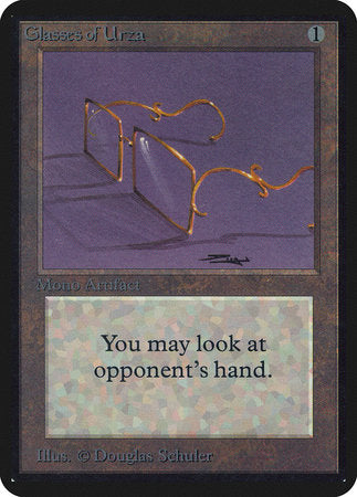 Glasses of Urza [Limited Edition Alpha] | Fandemonia Ltd