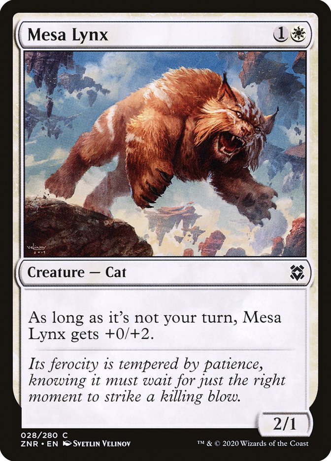 Mesa Lynx [Zendikar Rising] | Fandemonia Ltd