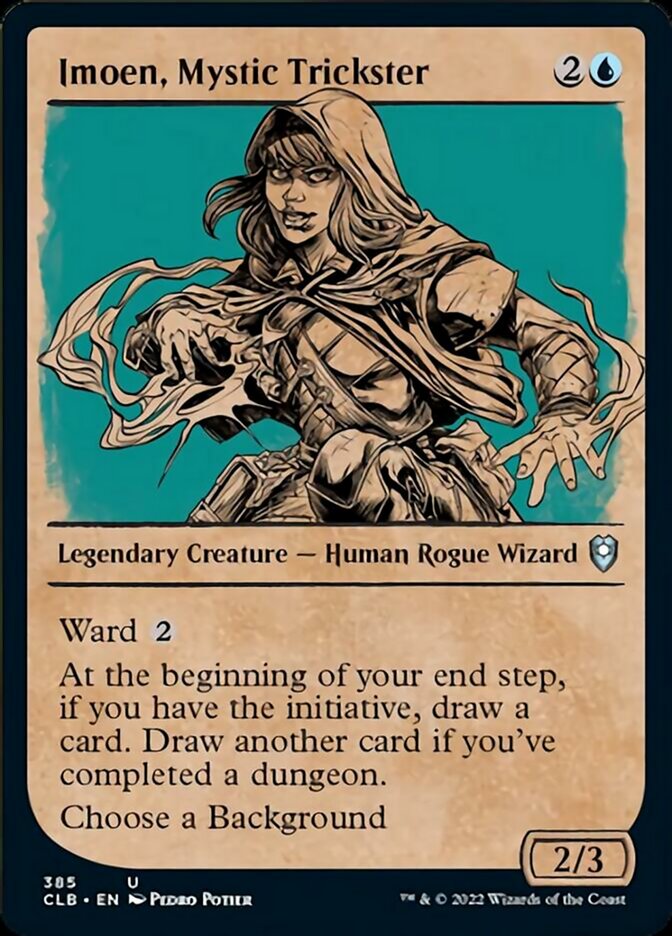 Imoen, Mystic Trickster (Showcase) [Commander Legends: Battle for Baldur's Gate] | Fandemonia Ltd