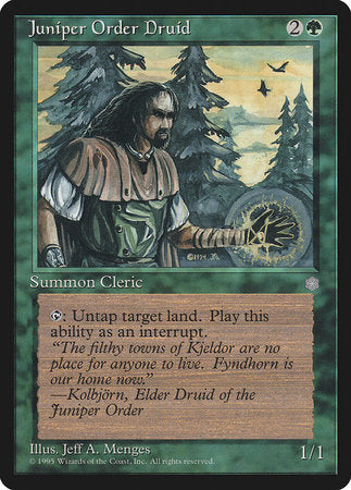 Juniper Order Druid [Ice Age] | Fandemonia Ltd