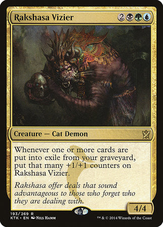 Rakshasa Vizier [Khans of Tarkir] | Fandemonia Ltd