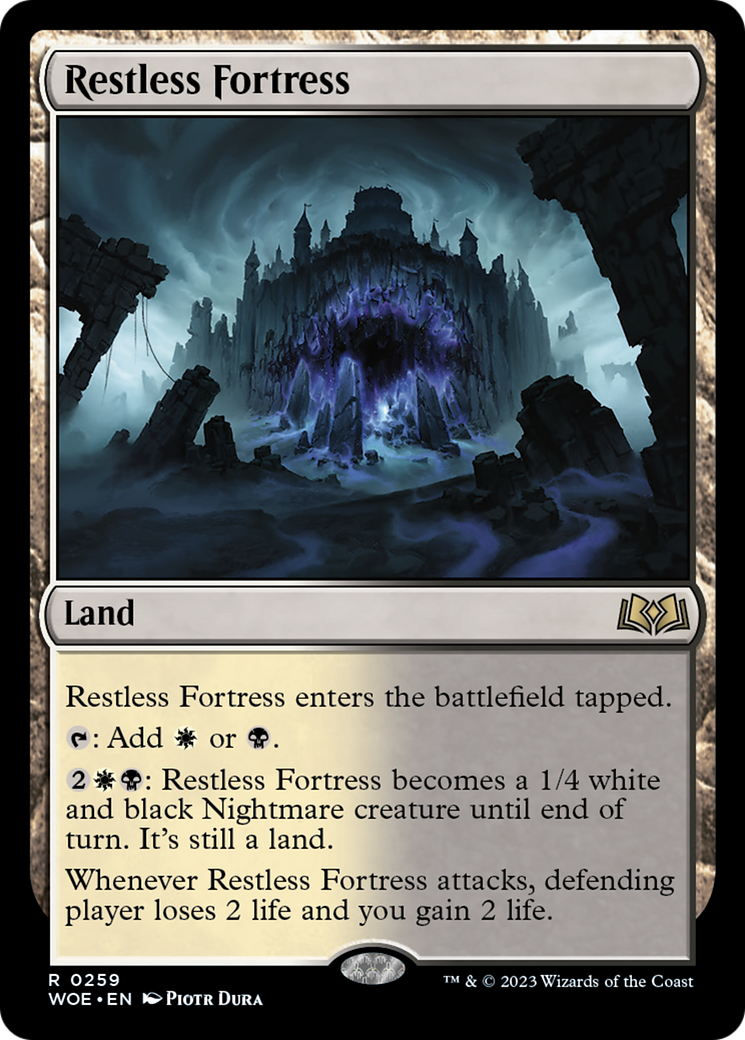 Restless Fortress [Wilds of Eldraine] | Fandemonia Ltd