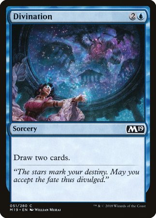 Divination [Core Set 2019] | Fandemonia Ltd