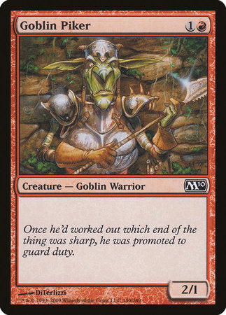 Goblin Piker [Magic 2010] | Fandemonia Ltd