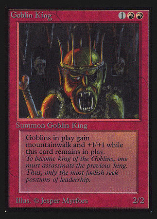 Goblin King (IE) [Intl. Collectors’ Edition] | Fandemonia Ltd