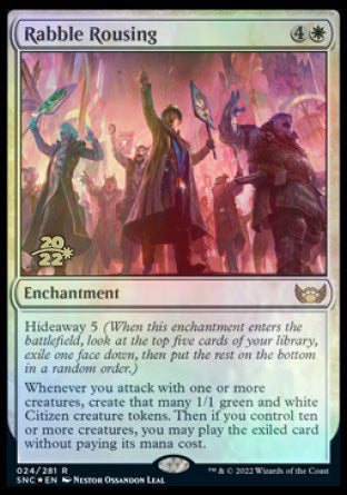 Rabble Rousing [Streets of New Capenna Prerelease Promos] | Fandemonia Ltd