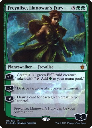 Freyalise, Llanowar's Fury [Commander Anthology] | Fandemonia Ltd