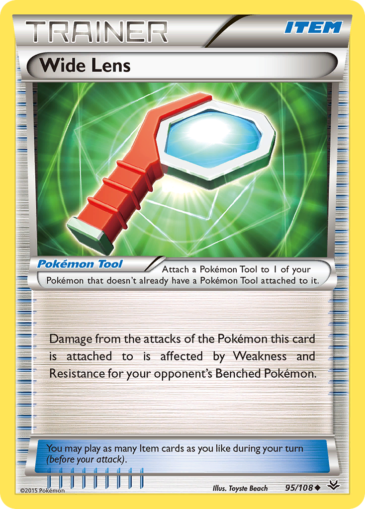 Wide Lens (95/108) [XY: Roaring Skies] | Fandemonia Ltd