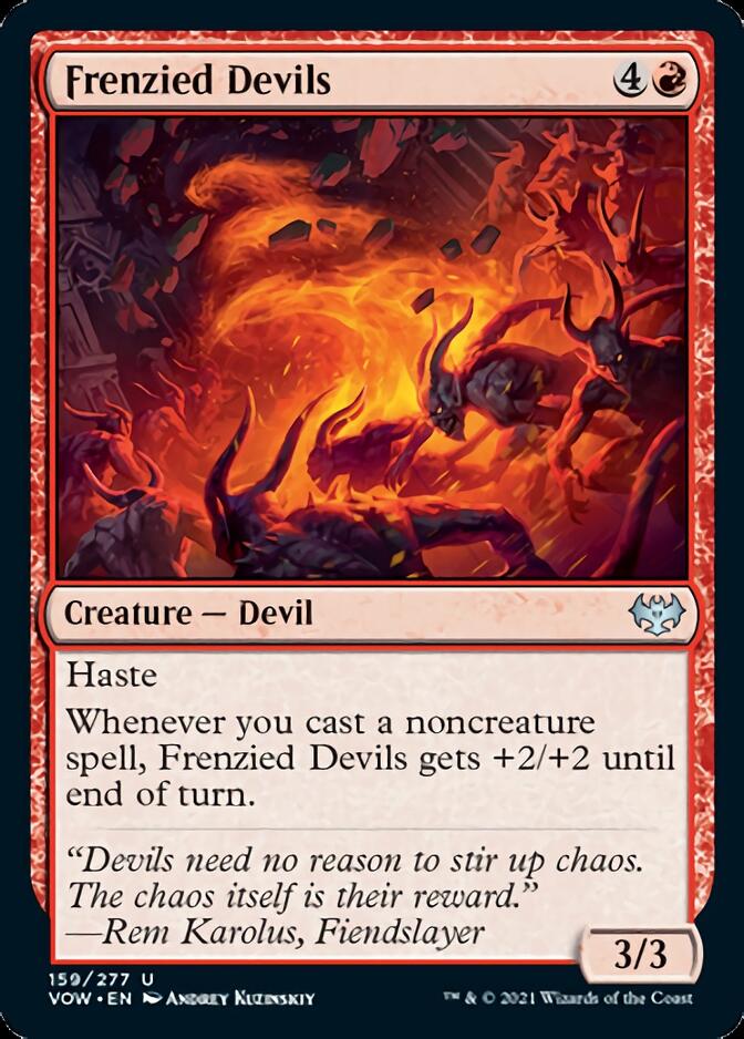 Frenzied Devils [Innistrad: Crimson Vow] | Fandemonia Ltd