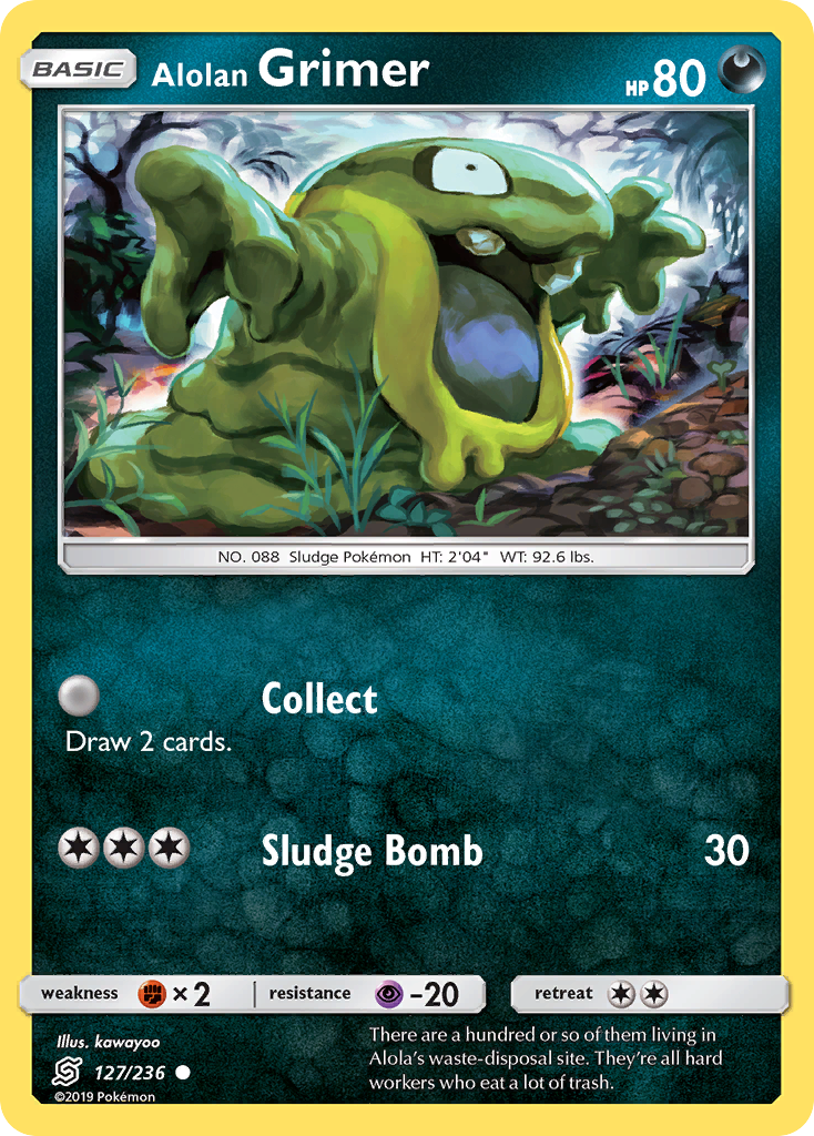 Alolan Grimer (127/236) [Sun & Moon: Unified Minds] | Fandemonia Ltd