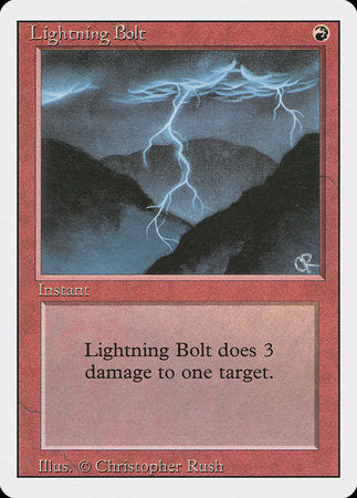 Lightning Bolt [Revised Edition] | Fandemonia Ltd