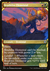Brushfire Elemental (Showcase) [Zendikar Rising] | Fandemonia Ltd