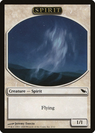 Spirit Token [Shadowmoor Tokens] | Fandemonia Ltd