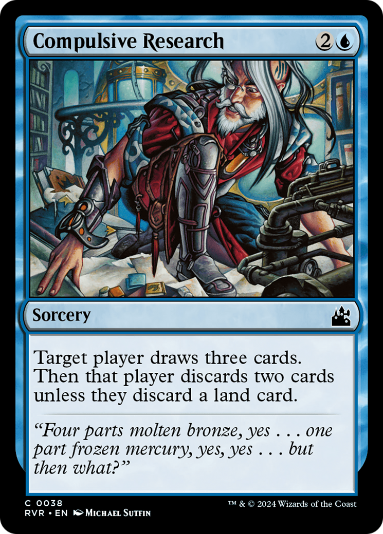 Compulsive Research [Ravnica Remastered] | Fandemonia Ltd