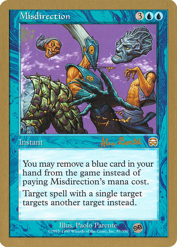 Misdirection (Alex Borteh) (SB) [World Championship Decks 2001] | Fandemonia Ltd
