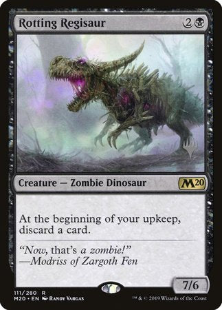 Rotting Regisaur [Core Set 2020 Promos] | Fandemonia Ltd