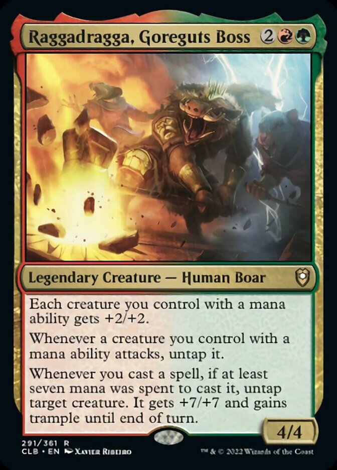 Raggadragga, Goreguts Boss [Commander Legends: Battle for Baldur's Gate] | Fandemonia Ltd