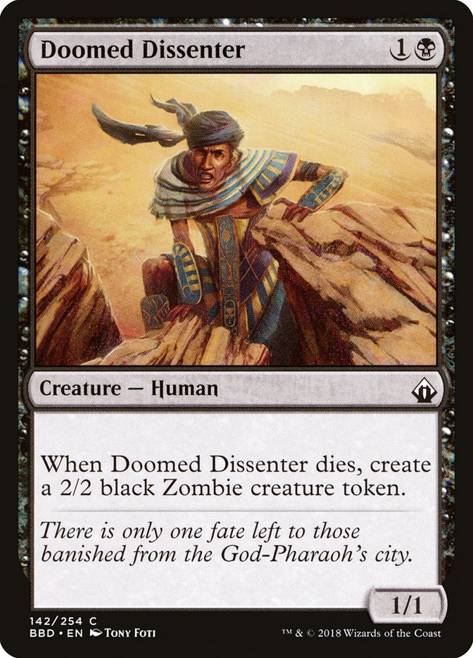 Doomed Dissenter [Battlebond] | Fandemonia Ltd