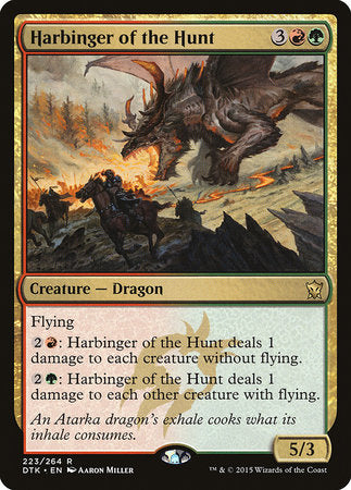 Harbinger of the Hunt [Dragons of Tarkir] | Fandemonia Ltd