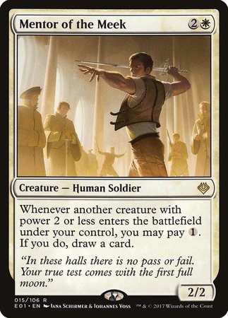 Mentor of the Meek [Archenemy: Nicol Bolas] | Fandemonia Ltd