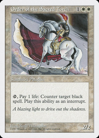 Order of the Sacred Torch [Fifth Edition] | Fandemonia Ltd
