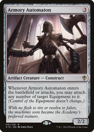 Armory Automaton [Commander 2016] | Fandemonia Ltd