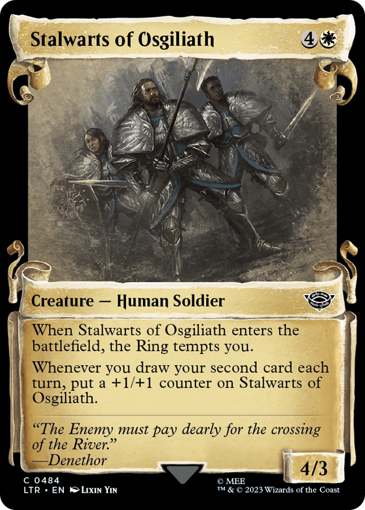 Stalwarts of Osgiliath [The Lord of the Rings: Tales of Middle-Earth Showcase Scrolls] | Fandemonia Ltd