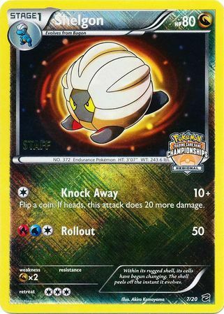 Shelgon (7/20) (Regional Championship Promo Staff) [Black & White: Dragon Vault] | Fandemonia Ltd