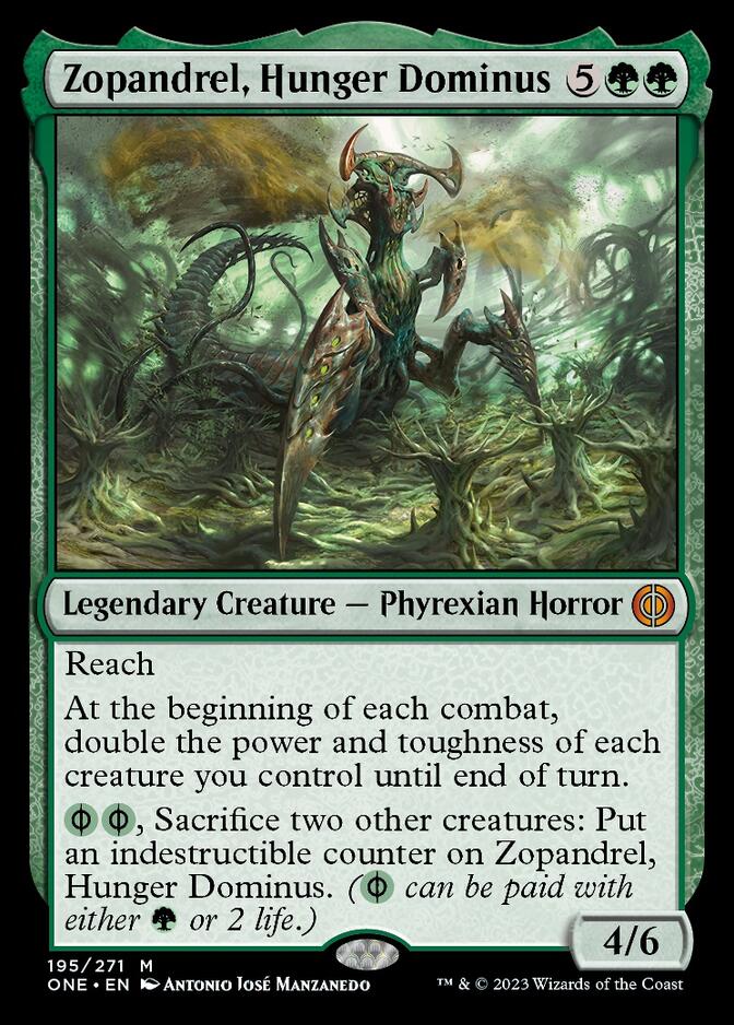 Zopandrel, Hunger Dominus [Phyrexia: All Will Be One] | Fandemonia Ltd
