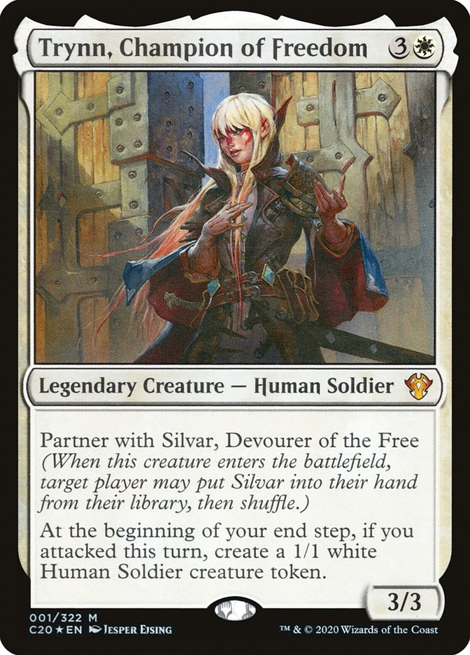 Trynn, Champion of Freedom [Commander 2020] | Fandemonia Ltd