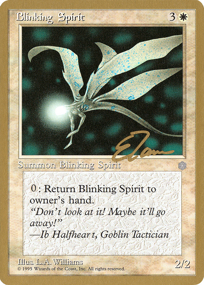 Blinking Spirit (Eric Tam) [Pro Tour Collector Set] | Fandemonia Ltd