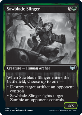 Sawblade Slinger [Innistrad: Double Feature] | Fandemonia Ltd