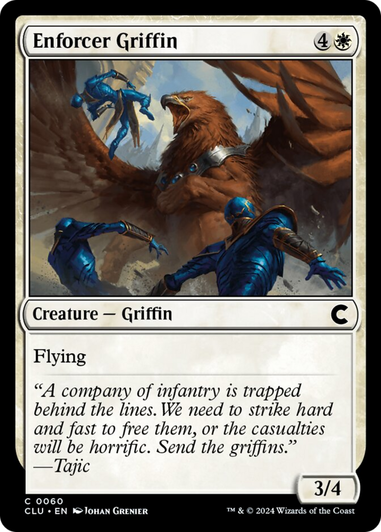 Enforcer Griffin [Ravnica: Clue Edition] | Fandemonia Ltd