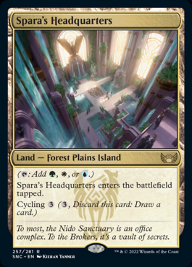 Spara's Headquarters [Streets of New Capenna] | Fandemonia Ltd