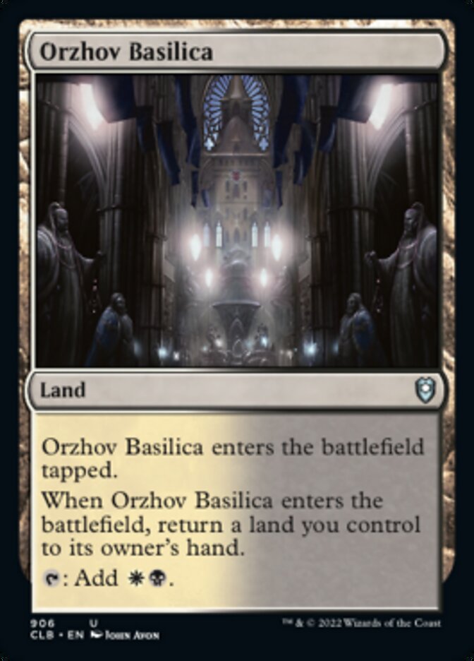 Orzhov Basilica [Commander Legends: Battle for Baldur's Gate] | Fandemonia Ltd