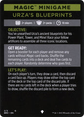 Urza's Blueprints (Magic Minigame) [The Brothers' War Minigame] | Fandemonia Ltd