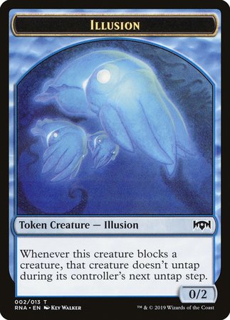 Illusion Token [Ravnica Allegiance Tokens] | Fandemonia Ltd