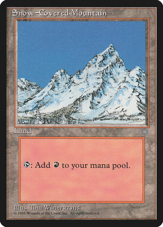 Snow-Covered Mountain [Ice Age] | Fandemonia Ltd