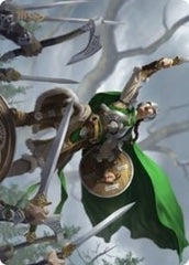 Maja, Bretagard Protector Art Card [Kaldheim: Art Series] | Fandemonia Ltd