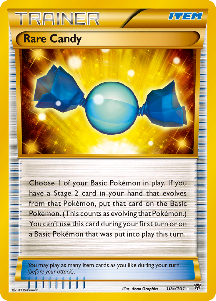 Rare Candy (105/101) [Black & White: Plasma Blast] | Fandemonia Ltd