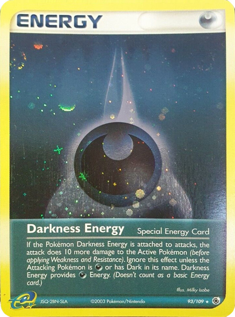 Darkness Energy (93/109) (Cosmos Holo) [EX: Ruby & Sapphire] | Fandemonia Ltd