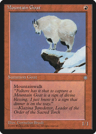 Mountain Goat [Ice Age] | Fandemonia Ltd