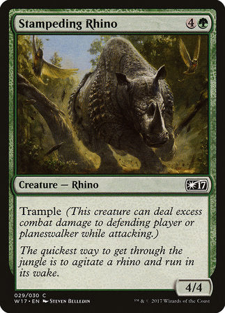 Stampeding Rhino [Welcome Deck 2017] | Fandemonia Ltd